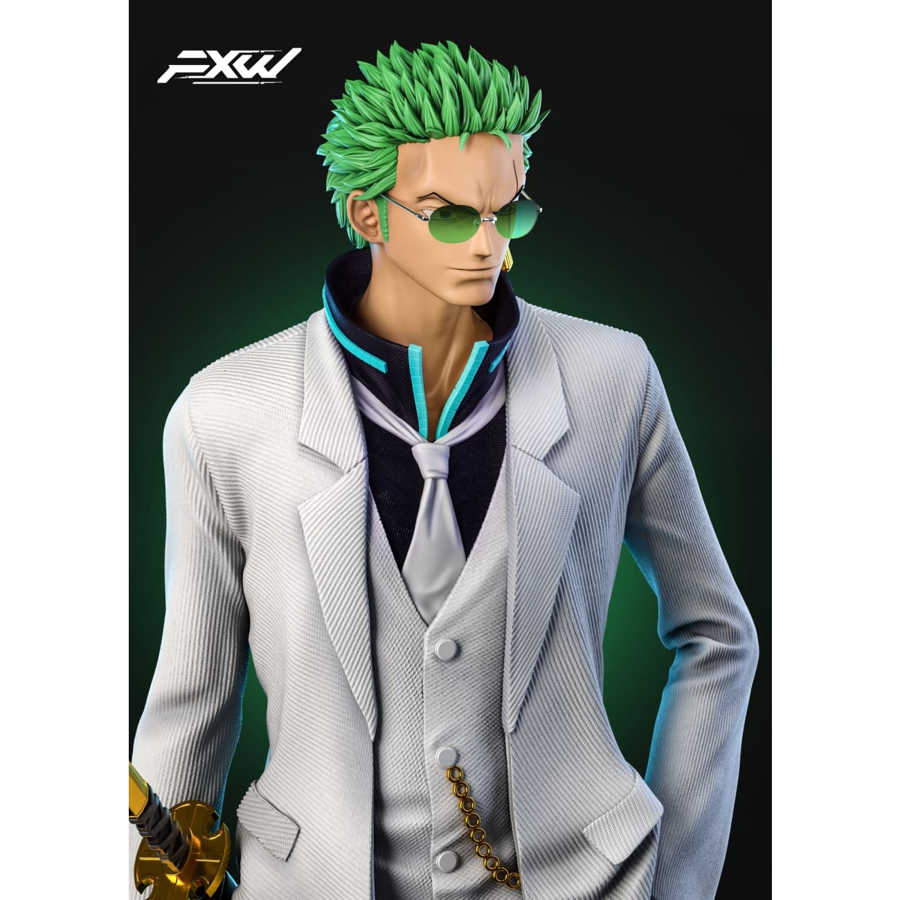 FXW Studio - Roronoa Zoro Film Gold Ver.
