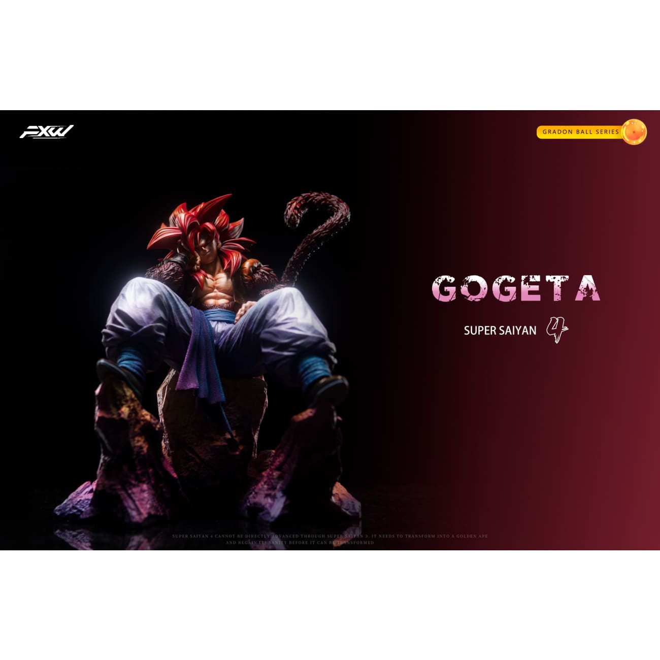 FXW Studio - Super Saiyan 4 Gogeta