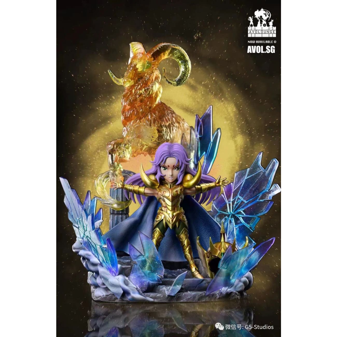 G5 Studio  - Aries Mu / Gemini Saga / Virgo Shaka 