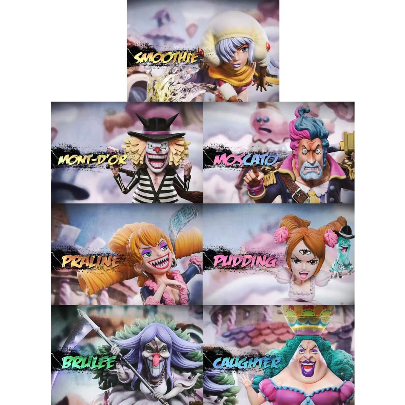G5 Studio - Big Mom Pirates [Smoothie/ Mon-D'or/ Moscato/ Pruline/ Pudding/ Brulee/ Caughter]