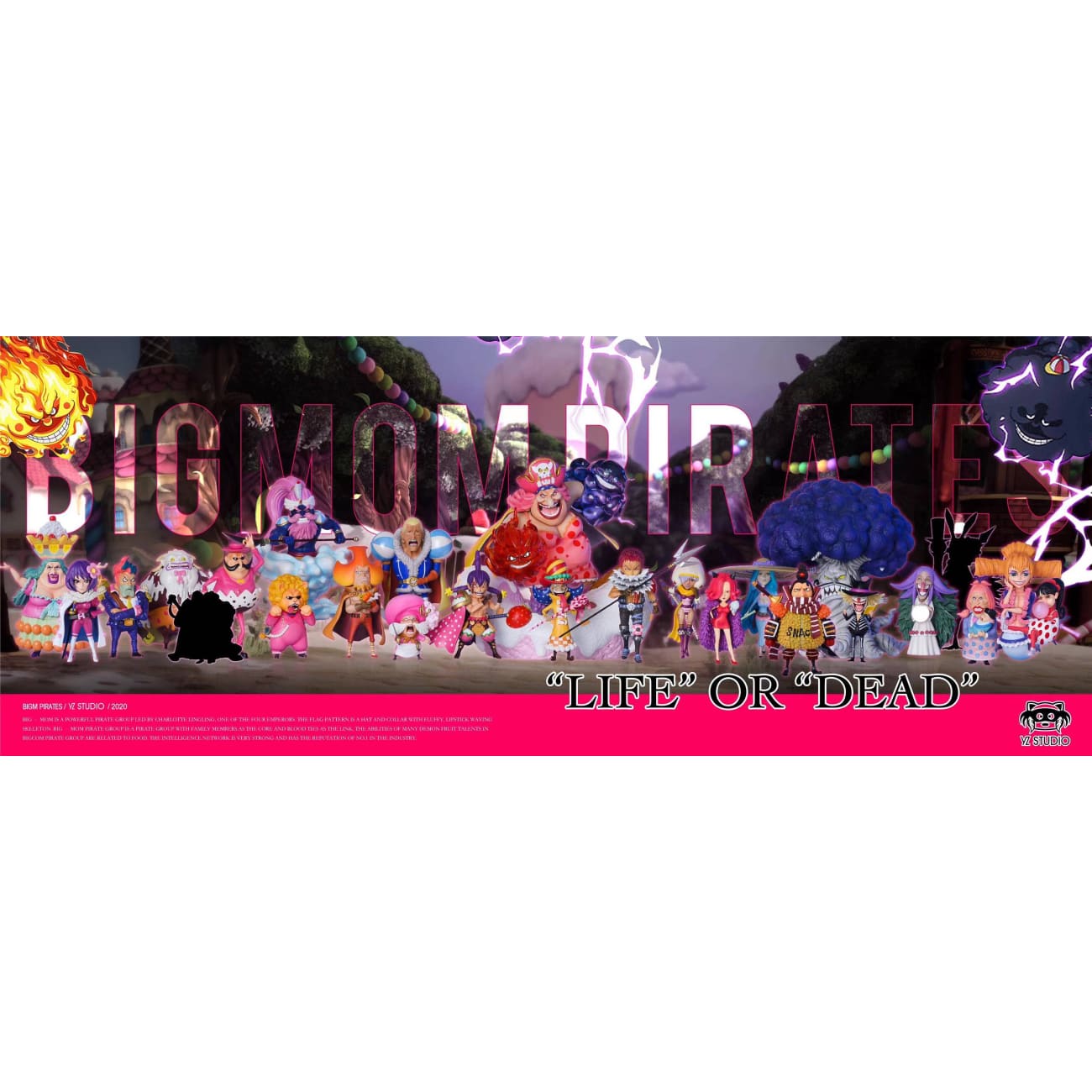 G5 Studio - Big Mom Pirates [Smoothie/ Mon-D'or/ Moscato/ Pruline/ Pudding/ Brulee/ Caughter]