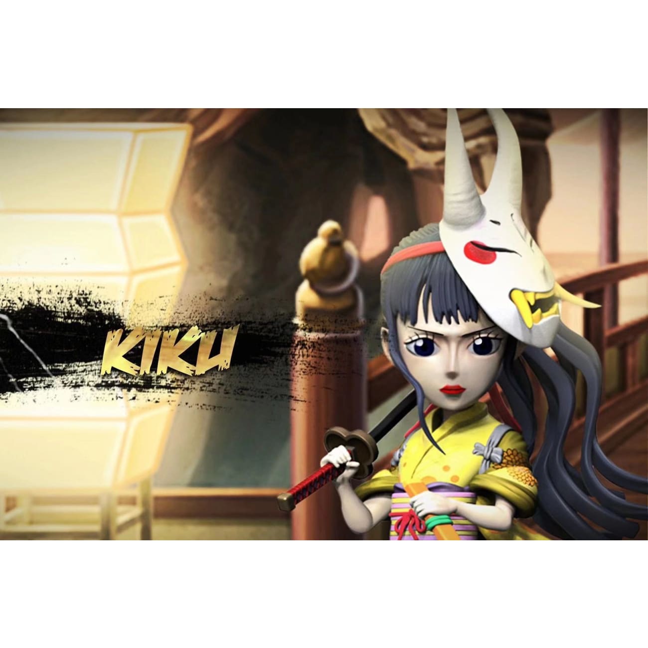 G5 studio - The Nine Red Scabbards [Kinemon; Kanjuro; Inuarashi; Kiku ; Izo]