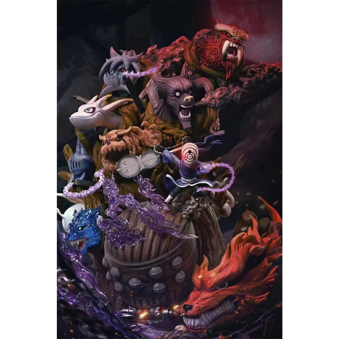 G5 Studio - Uchiha Obito with Tails Beast Base