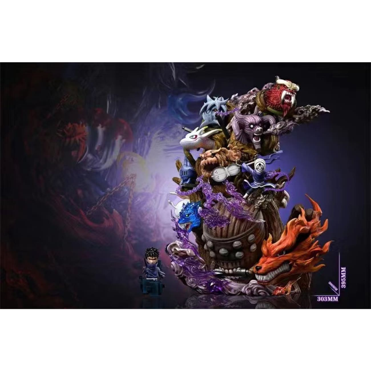 G5 Studio - Uchiha Obito with Tails Beast Base