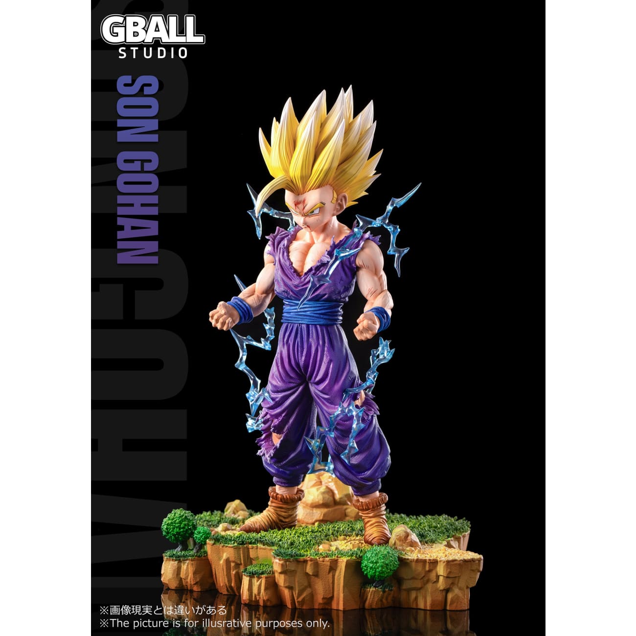 GBALL Studio - Super Saiyan 1 / Super Saiyan 2 Son Gohan [4 Variants]