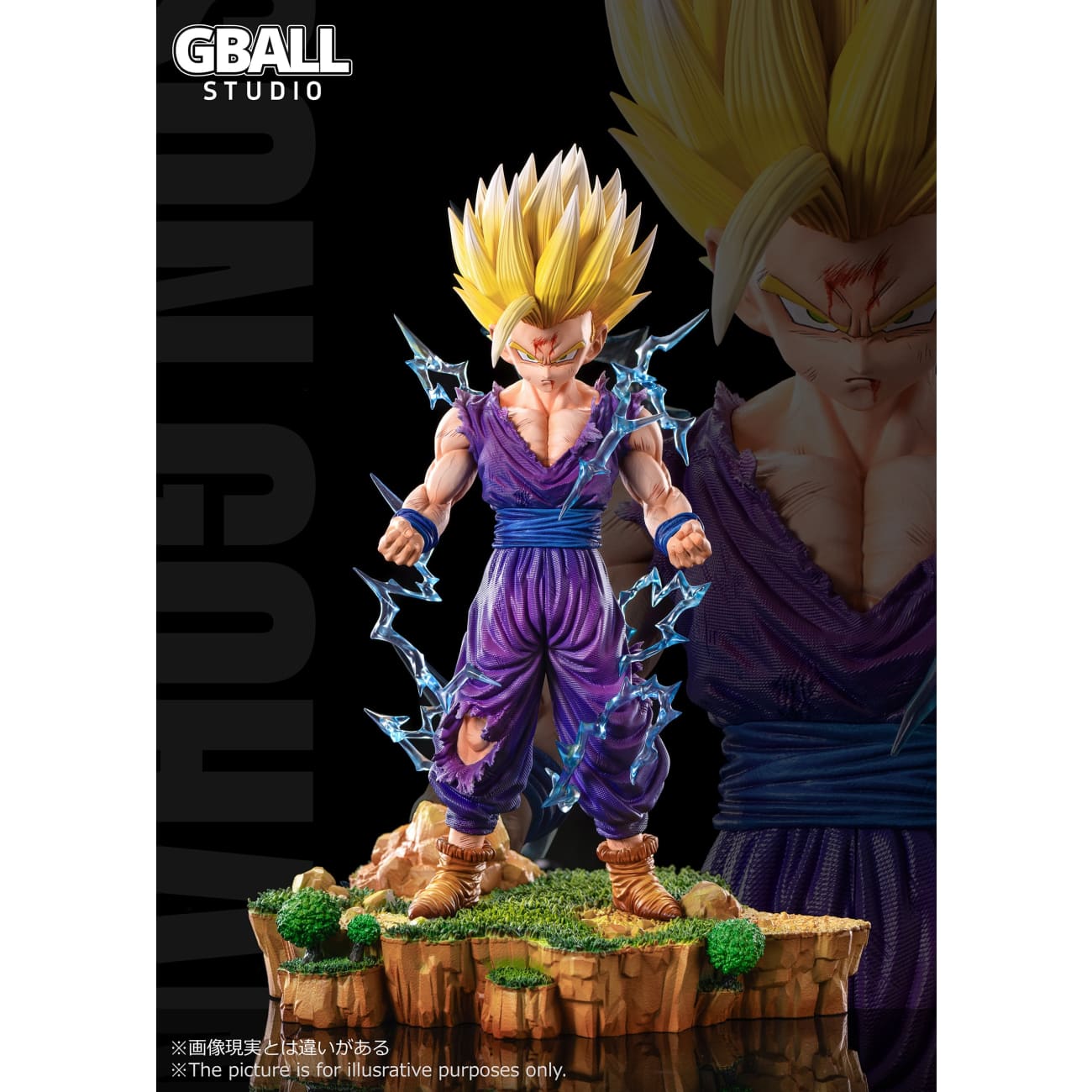 GBALL Studio - Super Saiyan 1 / Super Saiyan 2 Son Gohan [4 Variants]
