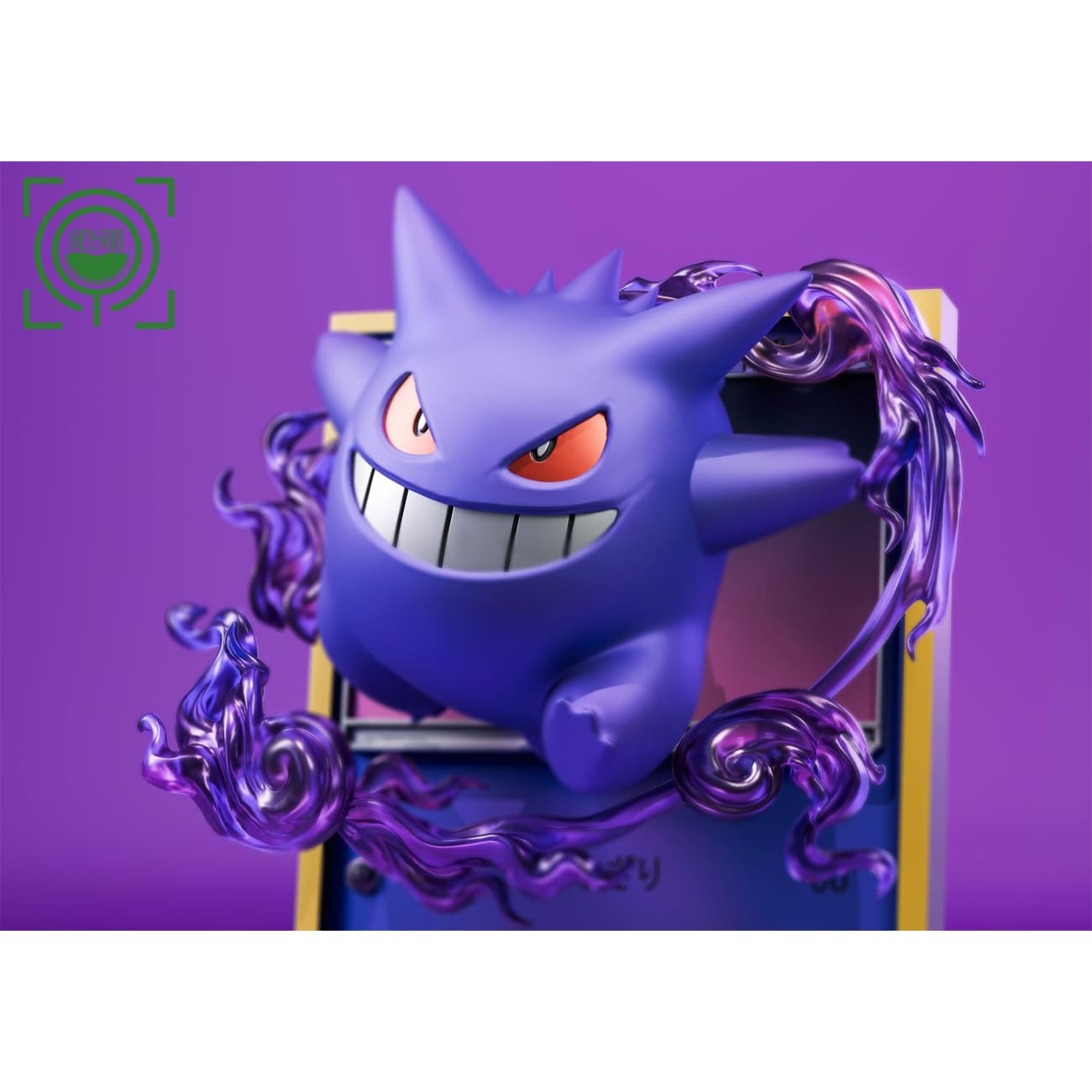 GEISHA Studio - Gengar Coming Out From Pokemon Card