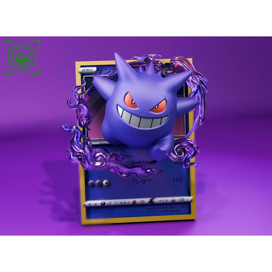 GEISHA Studio - Gengar Coming Out From Pokemon Card