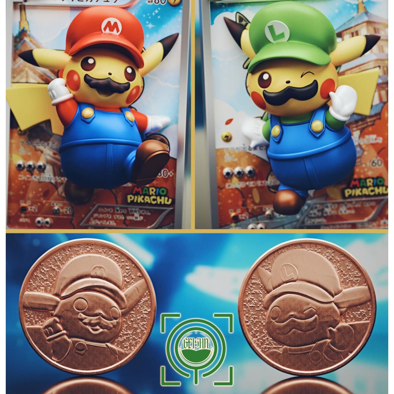GEISHA Studio - Mario Pikachu & Luigi Pikachu [2 Variants]