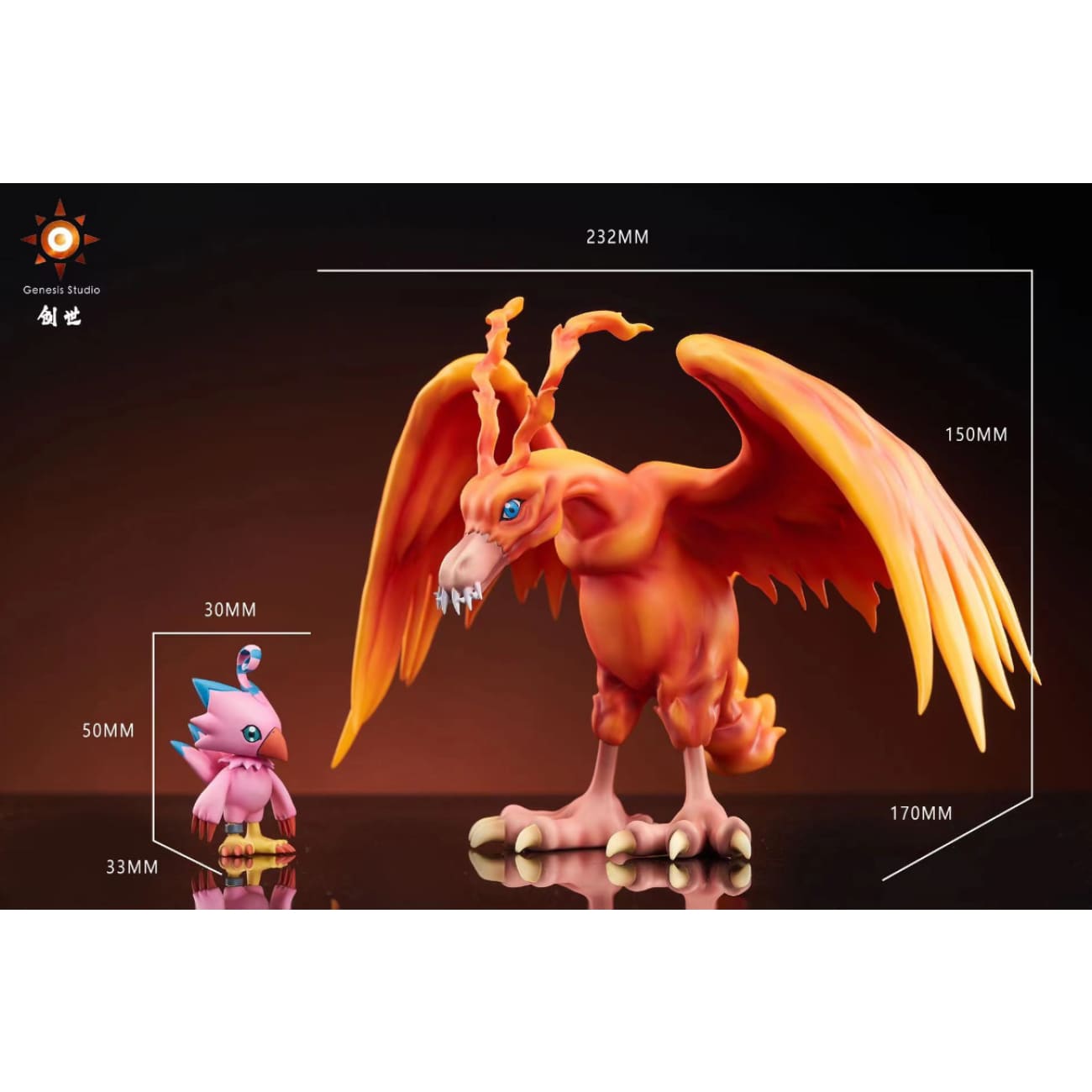 Genesis Studio - Birdramon & Biyomon 