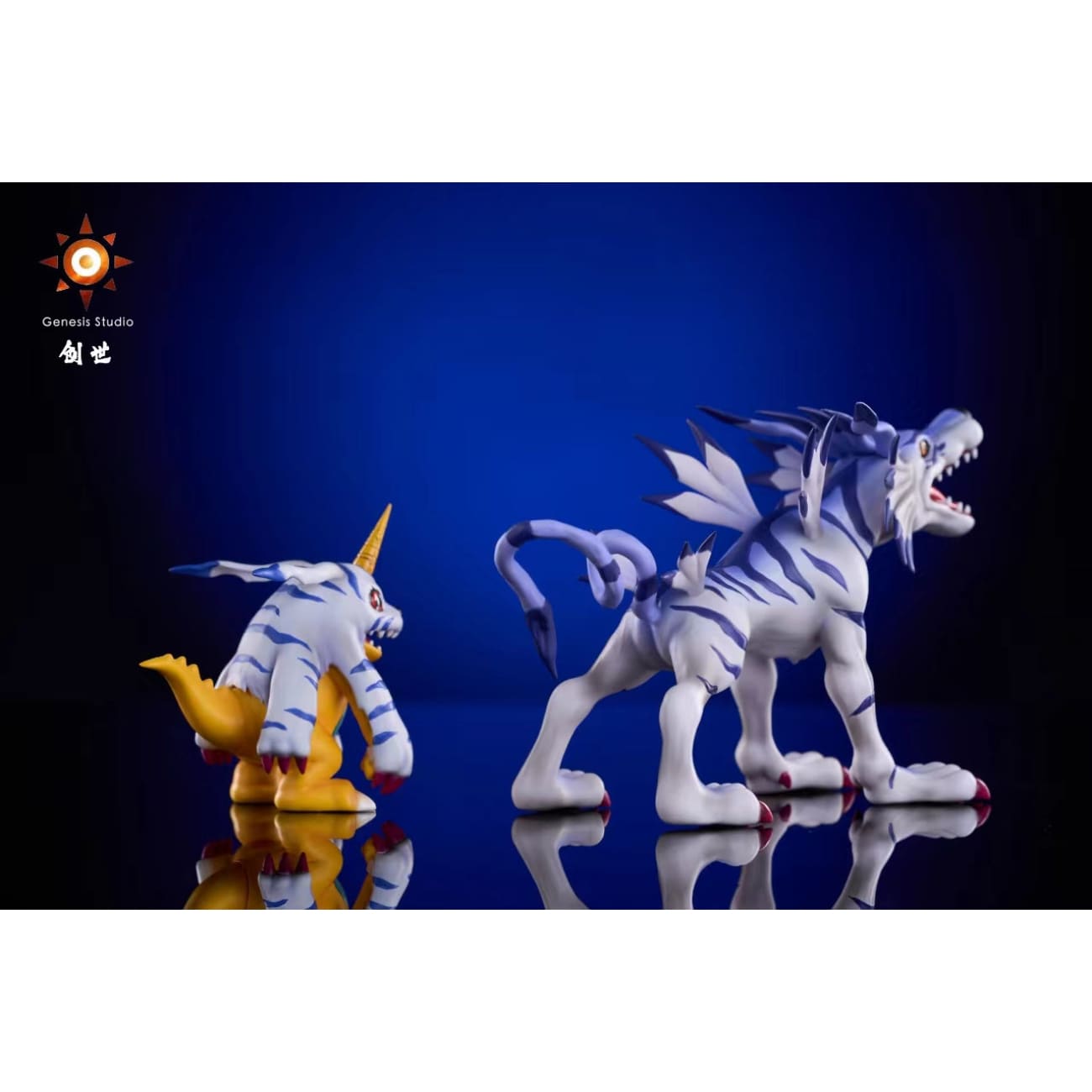 Genesis Studio - Gabumon & Garurumon