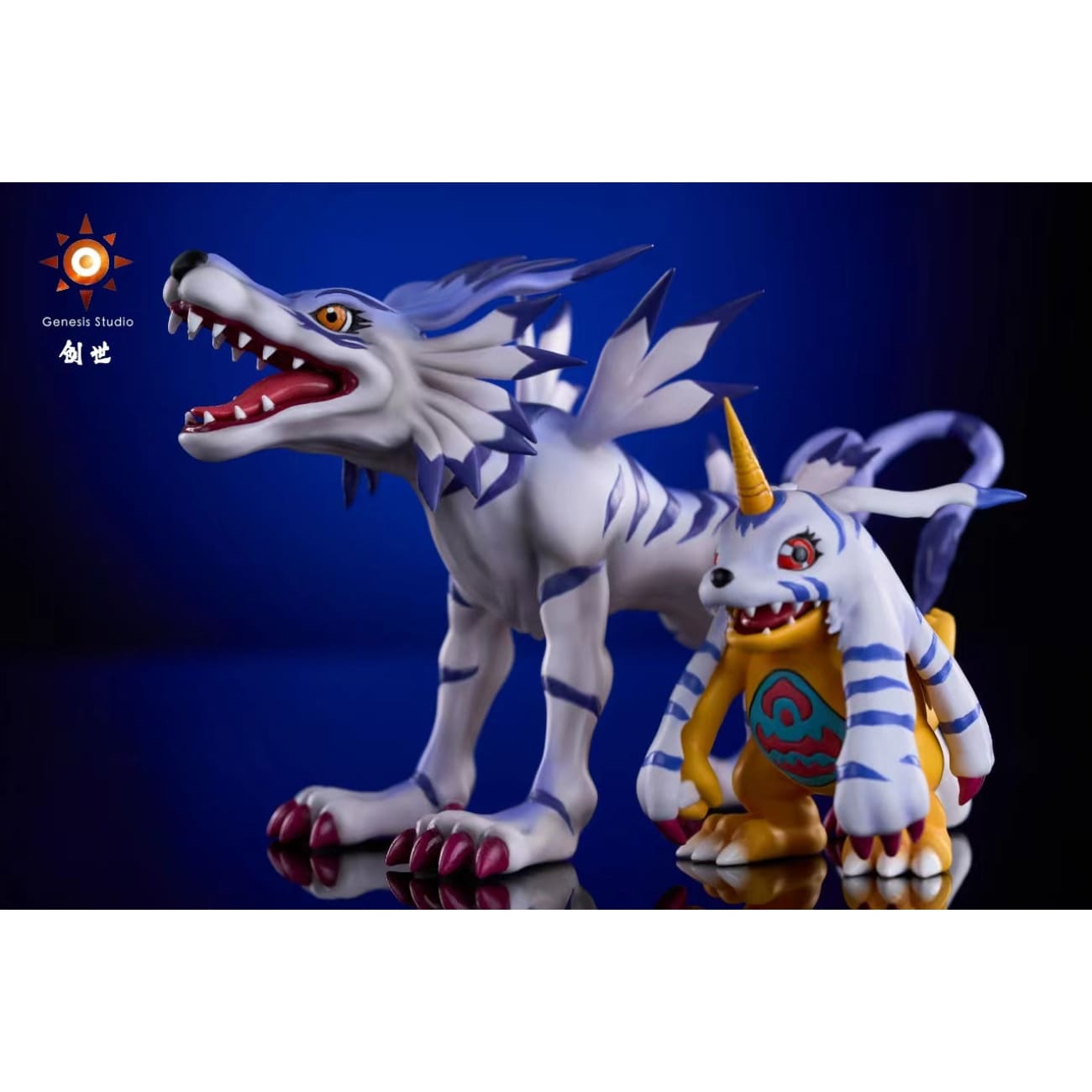 Genesis Studio - Gabumon & Garurumon
