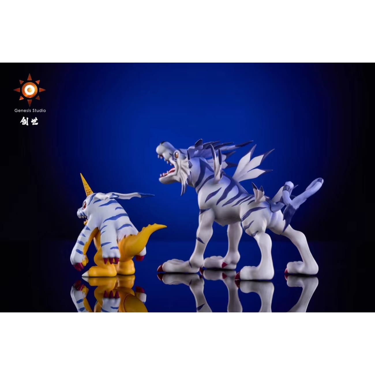 Genesis Studio - Gabumon & Garurumon