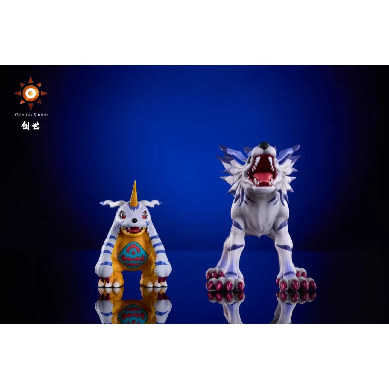Genesis Studio - Gabumon & Garurumon