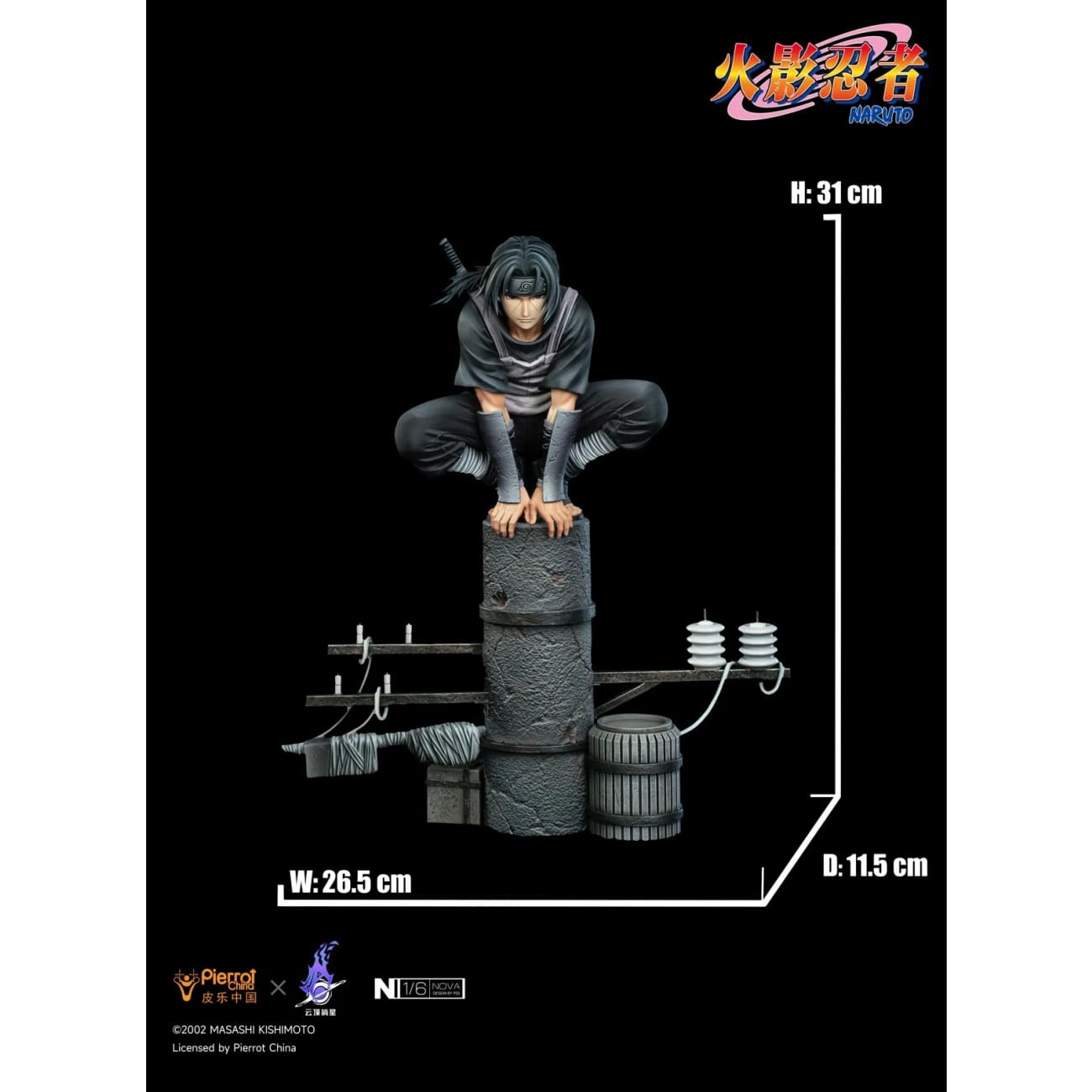 Genting Pickstar Studio x Pierrot China - Anbu Itachi Uchiha [Licensed][2 Variants]