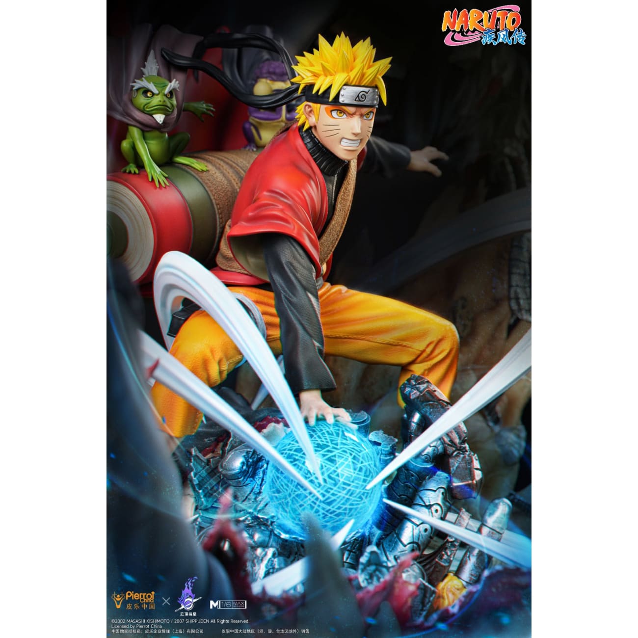 Genting Pickstar Studio x Pierrot China - Sage Naruto Rasengans Shurado Pain [Licensed]