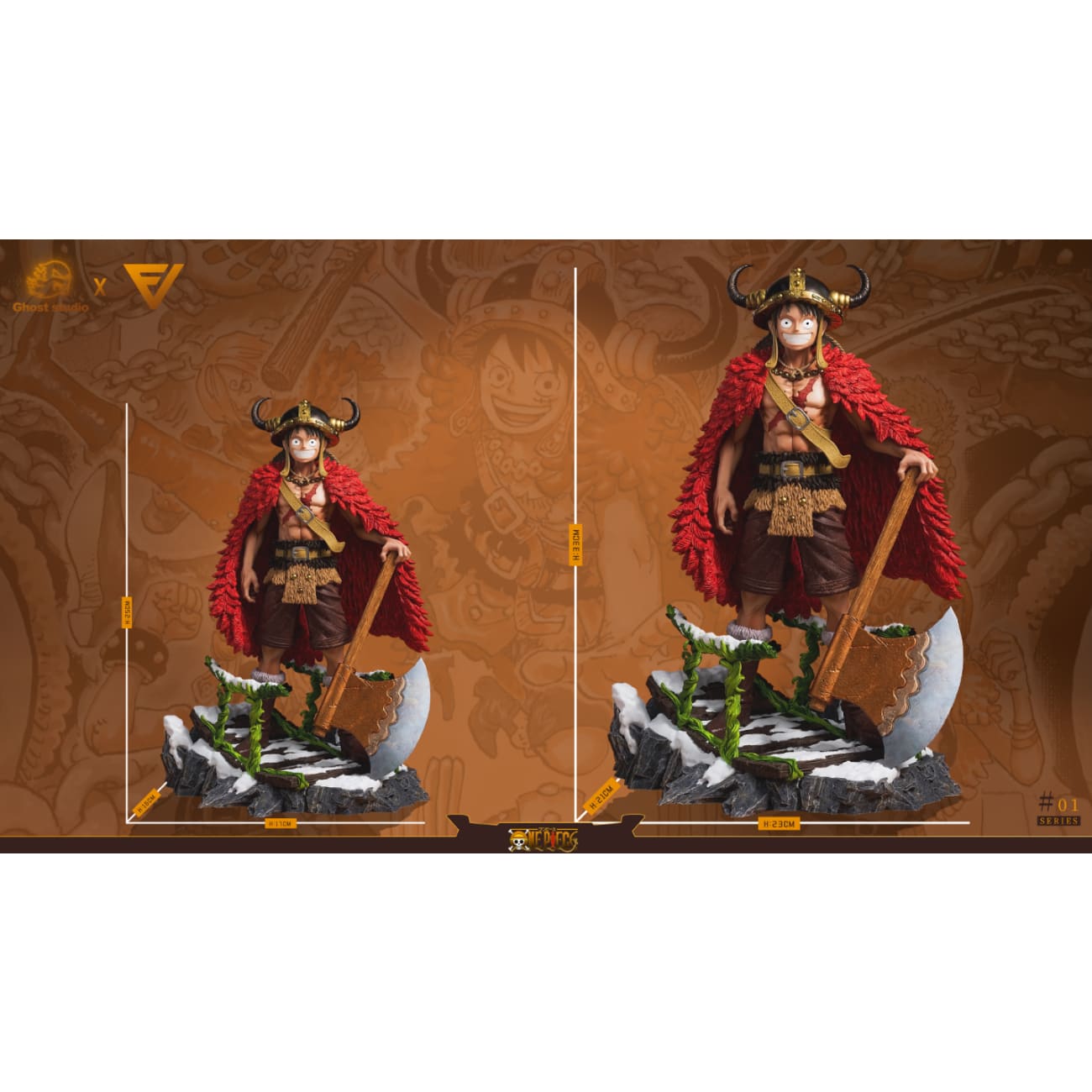 Ghost Studio & EVE Studio - Giant Luffy [2 Variants]