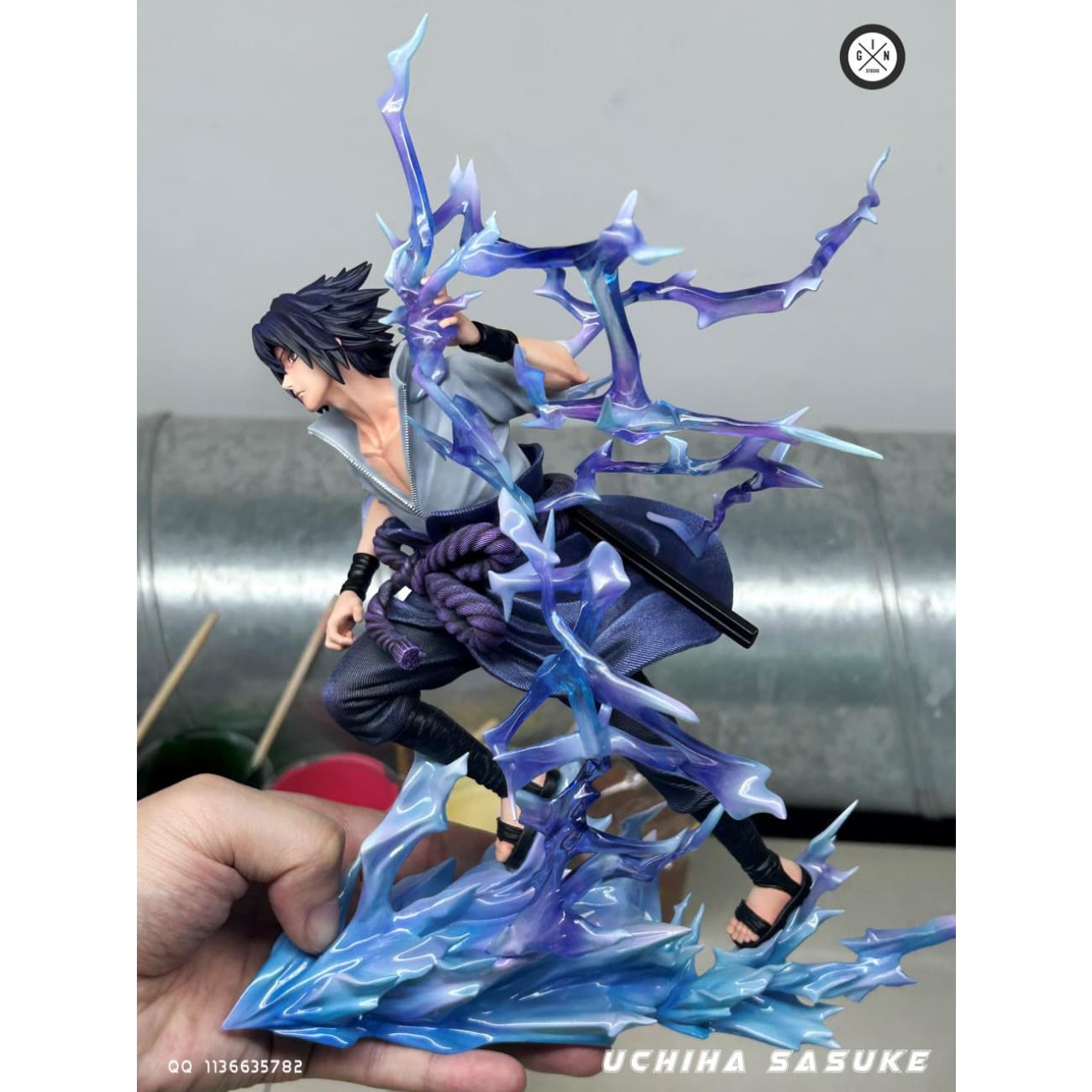 Gin Studio - Chidori Sasuke Uchiha / Rasengan Naruto Uzumaki 