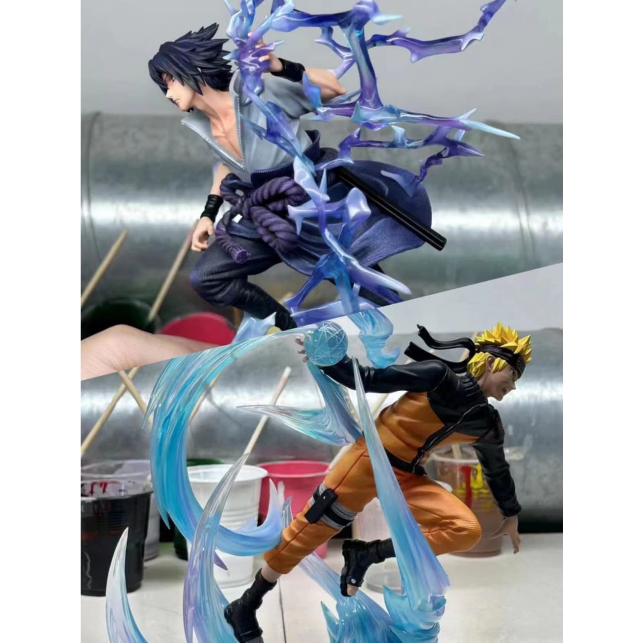 Gin Studio - Chidori Sasuke Uchiha / Rasengan Naruto Uzumaki 