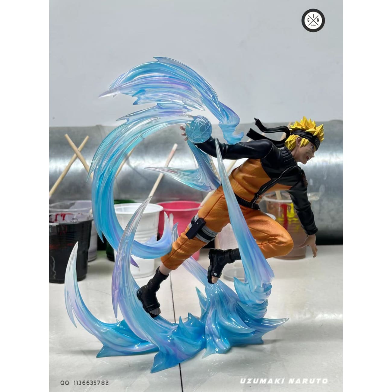 Gin Studio - Chidori Sasuke Uchiha / Rasengan Naruto Uzumaki 