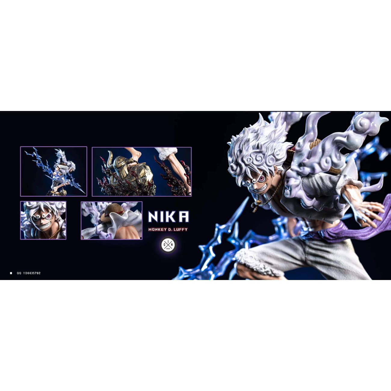 Gin Studio - Sun God Nika Luffy Gear 5
