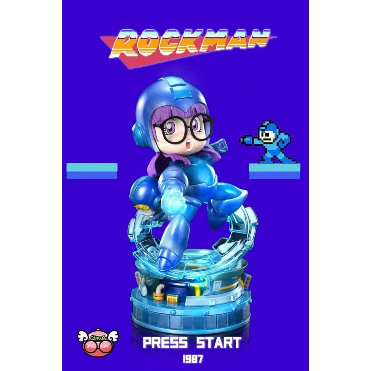 Glasses Studio - Arale Cosplay Mega Man