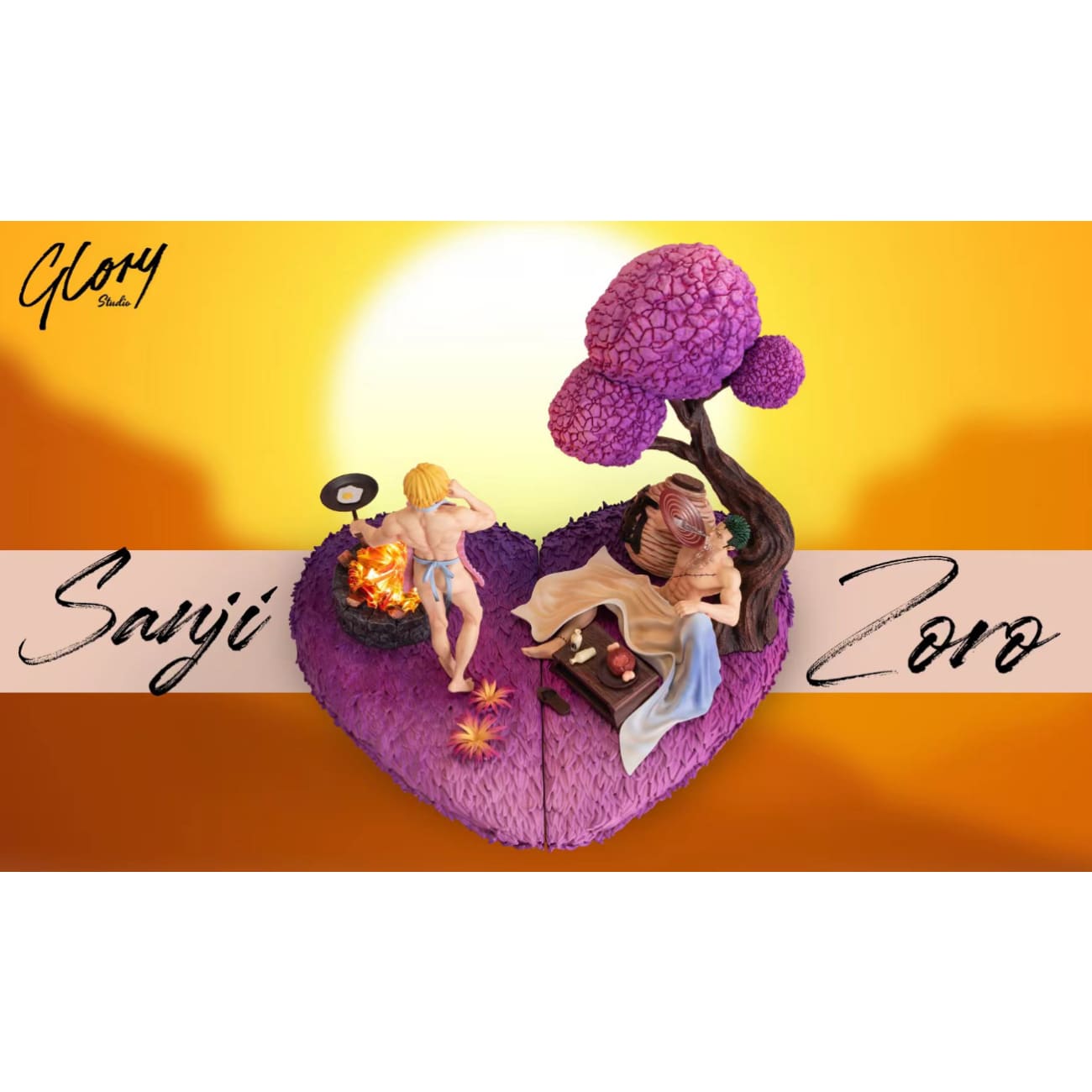 Glory Studio - Vinsmoke Sanji & Roronoa Zoro Zosan's Love Love Land [3 Variants]