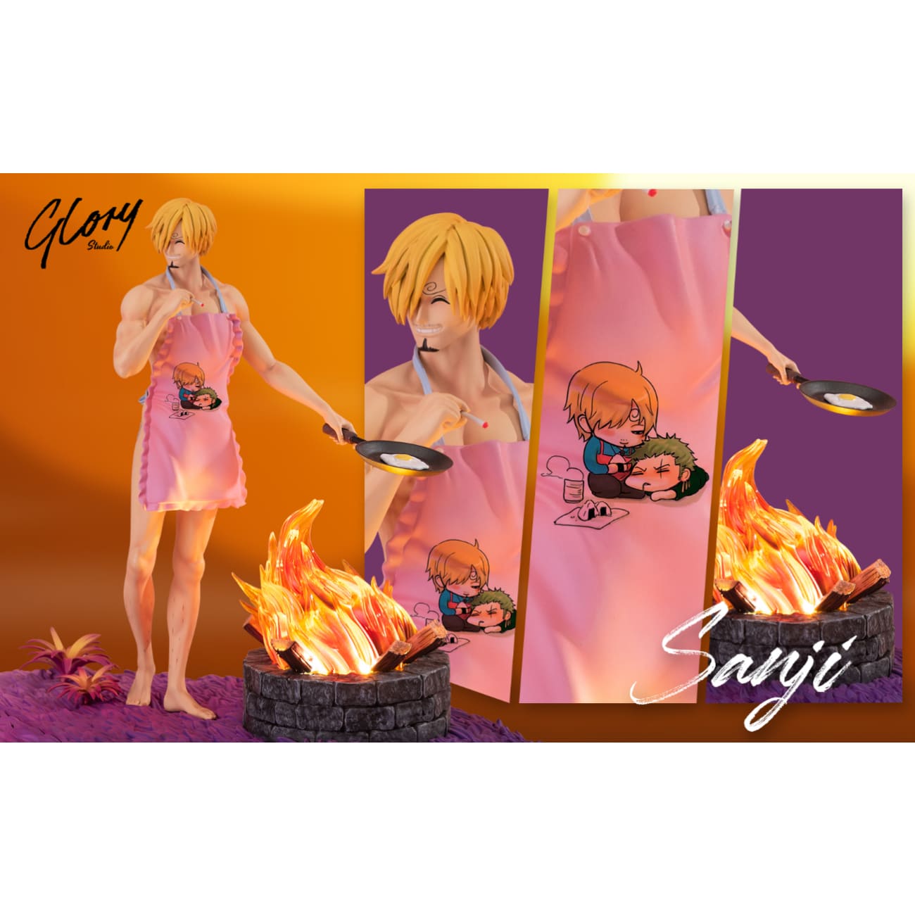 Glory Studio - Vinsmoke Sanji & Roronoa Zoro Zosan's Love Love Land [3 Variants]