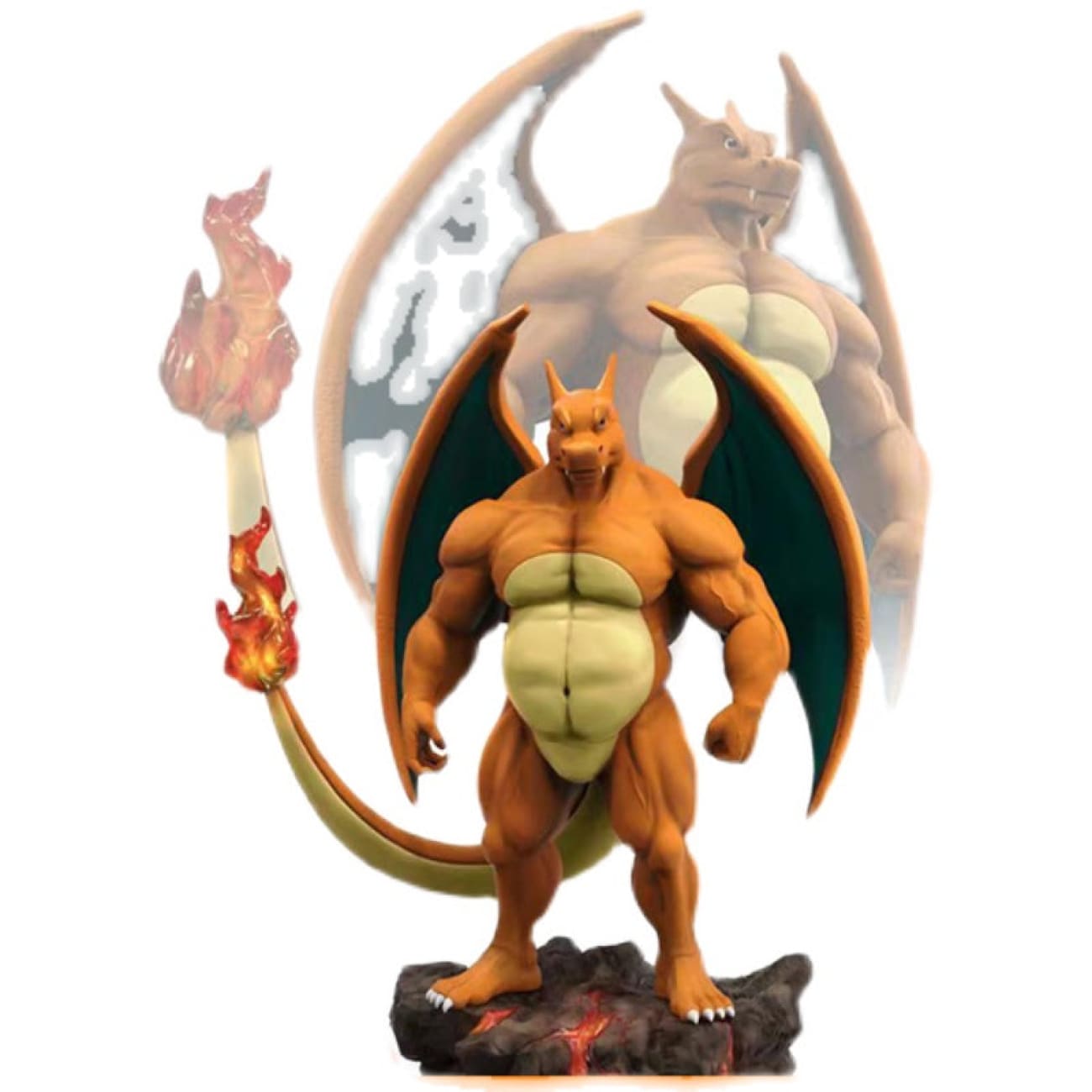Go Studio - Humanoid Charizard, Mr Furry 