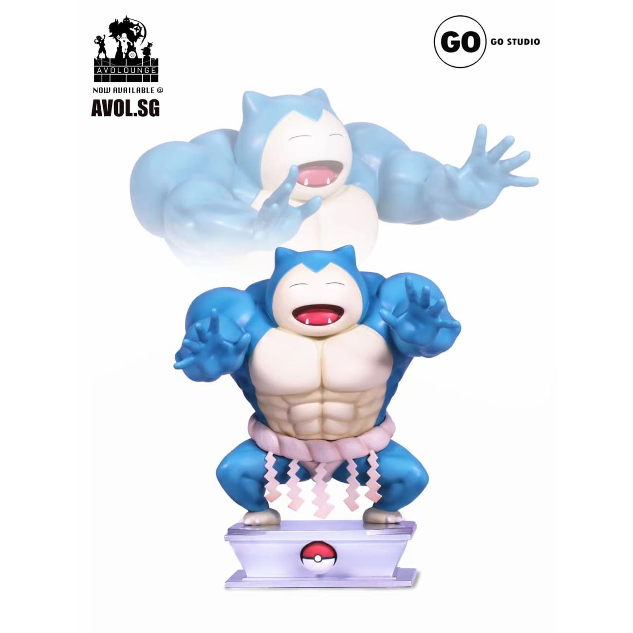 Go Studio - Muscle Magikarp / Muscle Snorlax