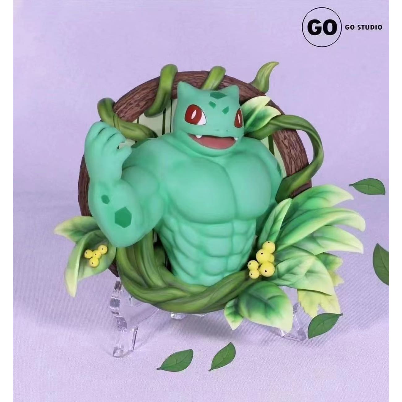 Go Studio - Pokemon Muscle Pokemon Frame Series  [Squirtle, Bulbasaur, Charmander, Pikachu]