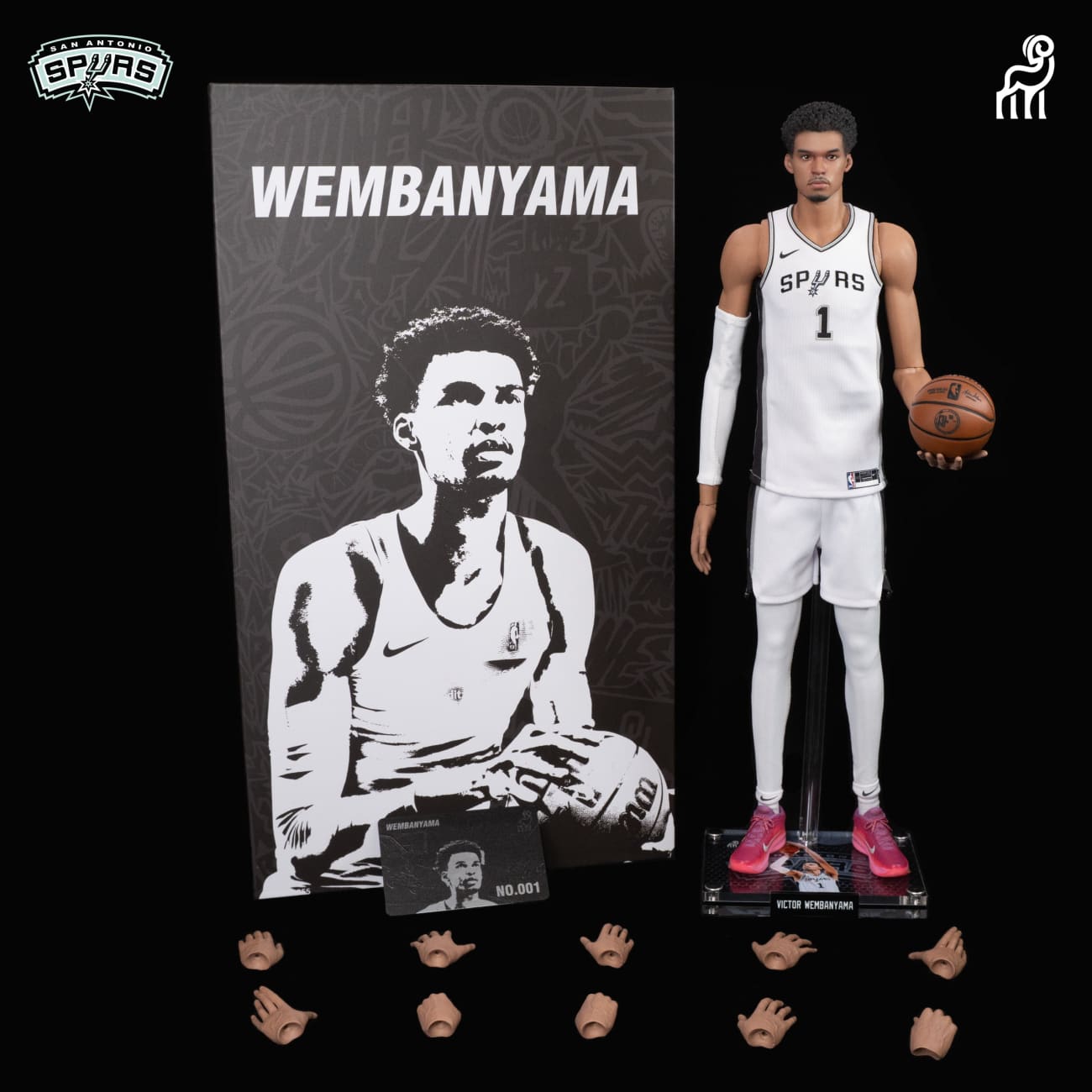 Goat Toys Studio - San Antonio Spurs Victor Wembanyama Calm Set