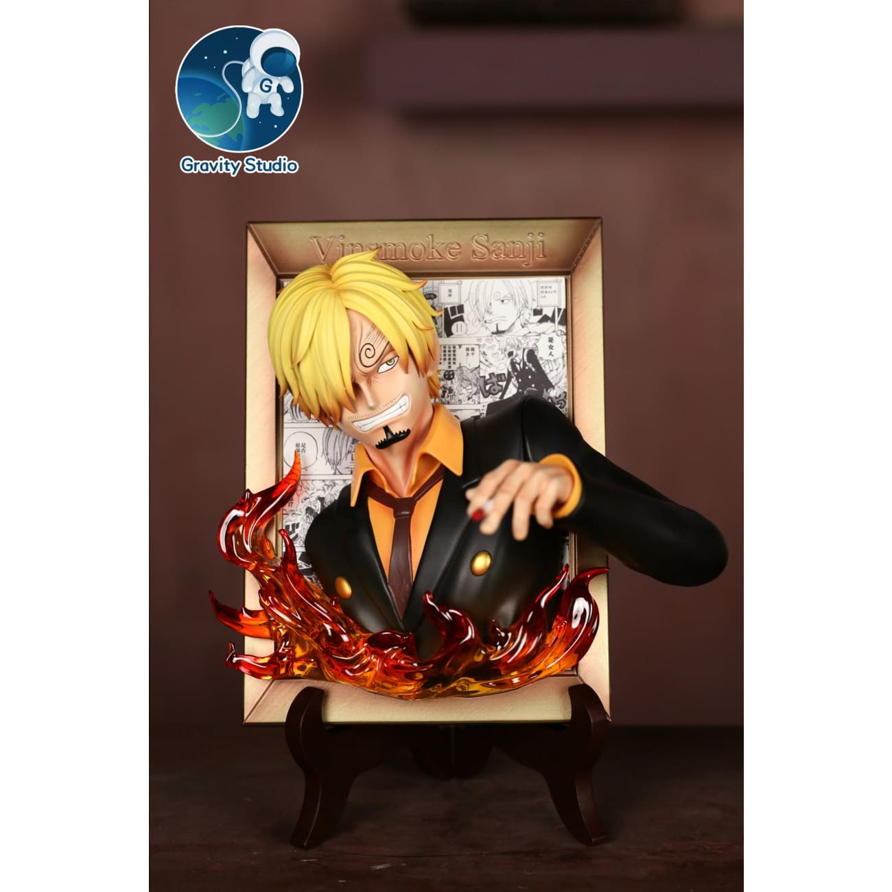 Gravity Studio -  3D Photo Frame Sanji, Robin, or Brook [6 variants] 