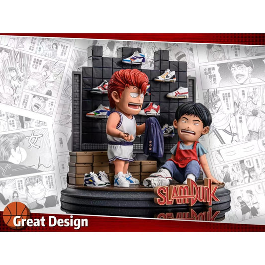 Great Design Studio - Hanamichi Sakuragi Shopping in Basketball Shoes Store