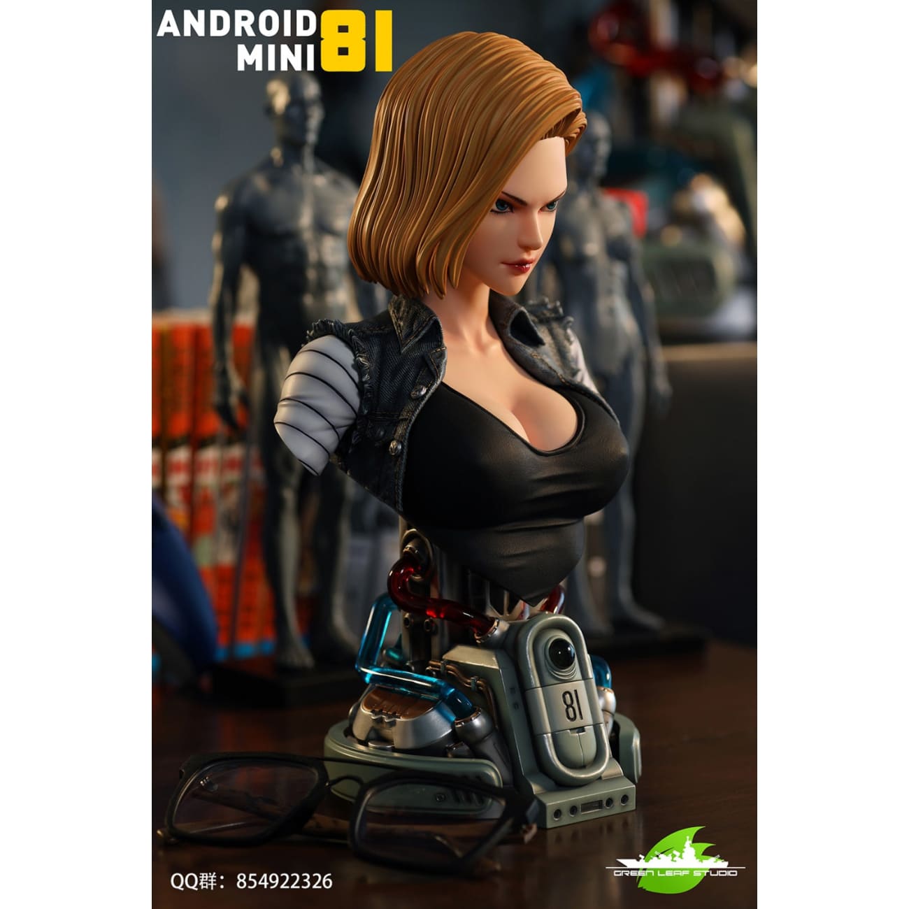 Green Leaf Studio - Android 18 “MINI” Bust [3 Variants]