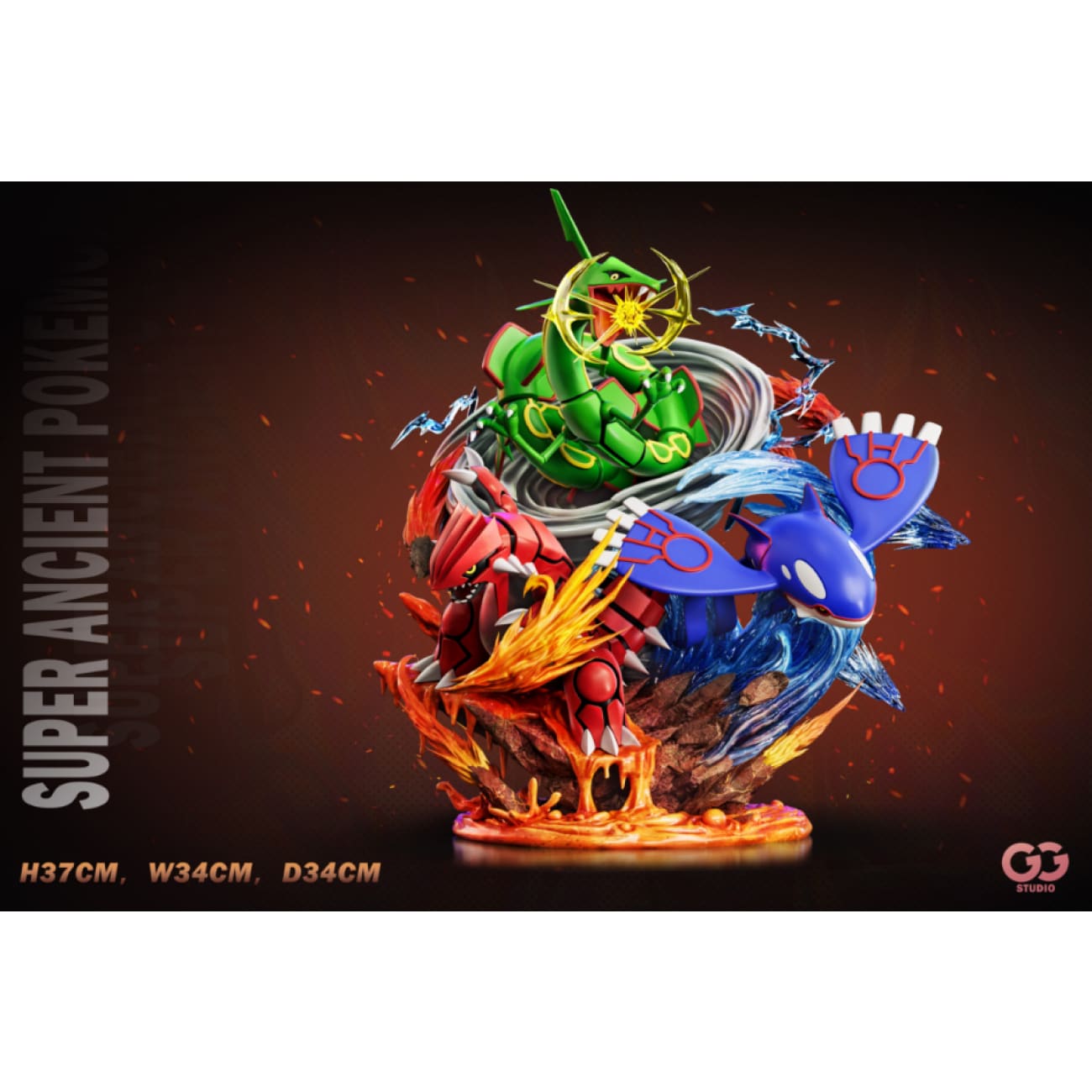 Gu Gu Studio - Rayquaza, Groudon & Kyogre