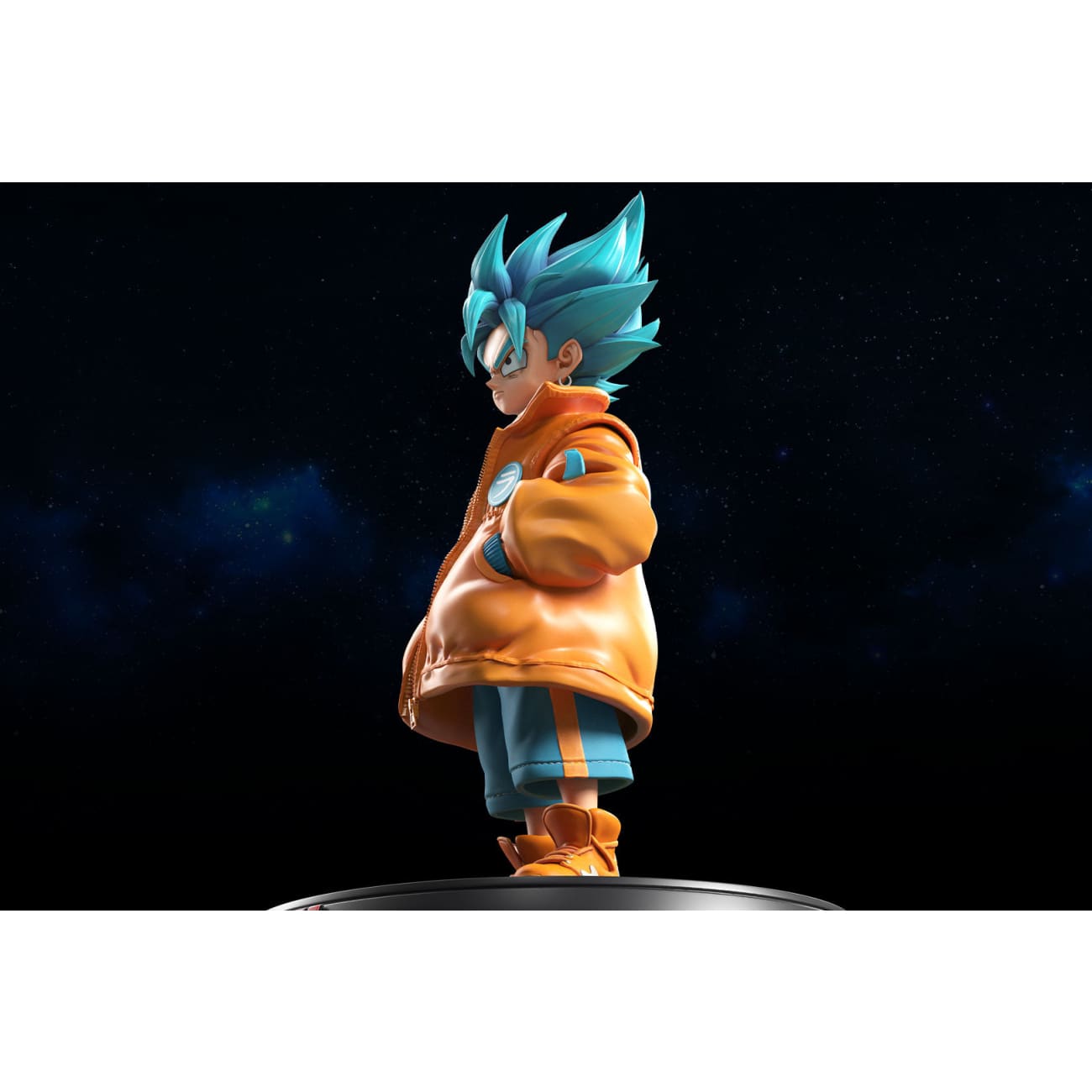 Guai Li Studio - Standing Fashion Trend Super Saiyan Blue Son Goku