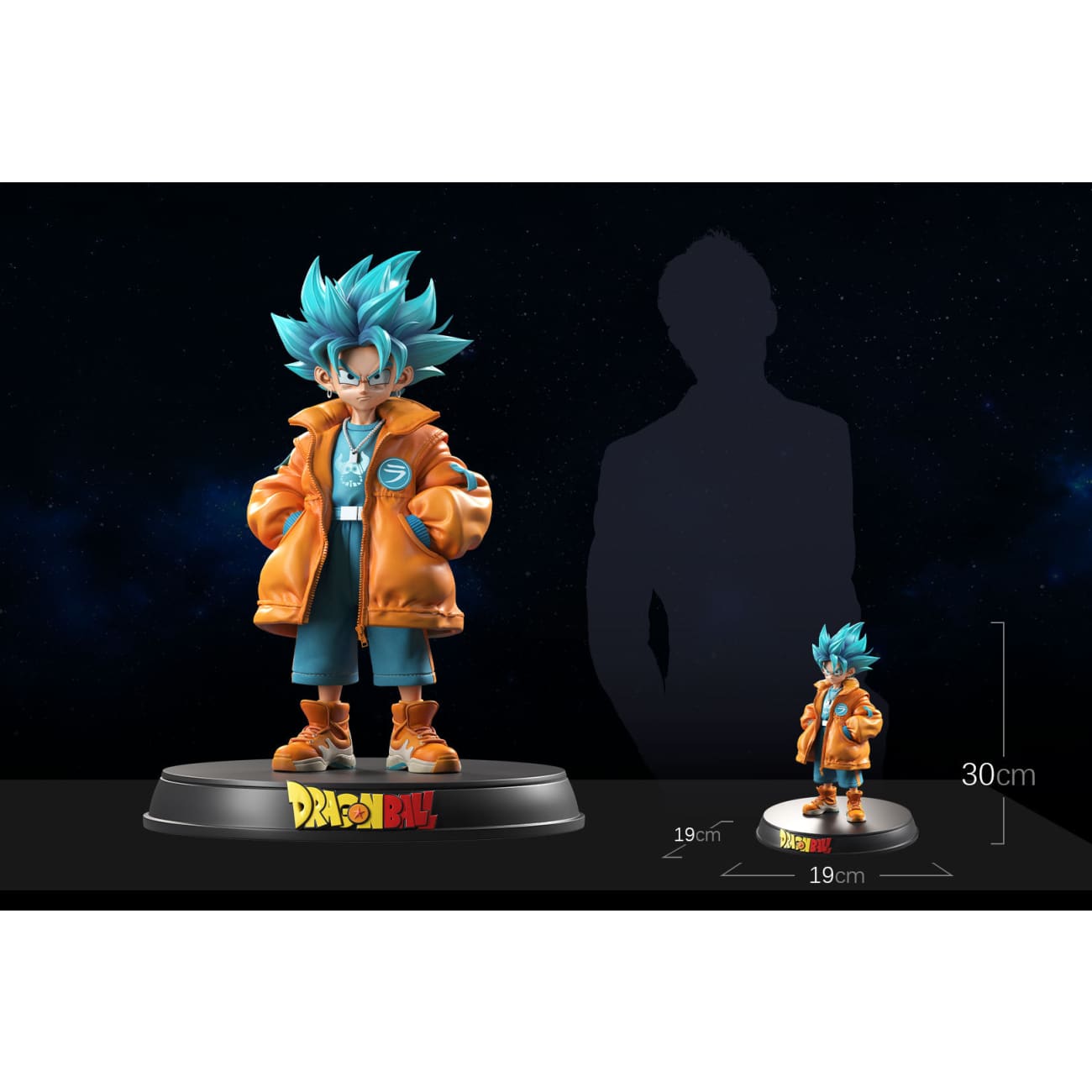 Guai Li Studio - Standing Fashion Trend Super Saiyan Blue Son Goku