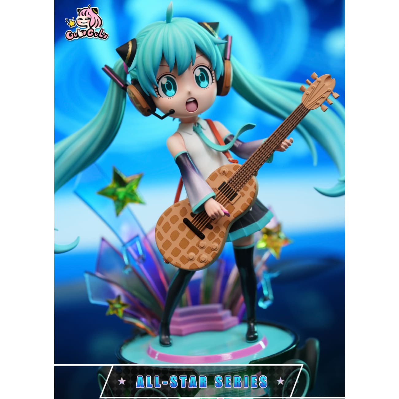 GULUGULU Studio - Anya Forger Cosplaying Hatsune Miku Guitar Girl