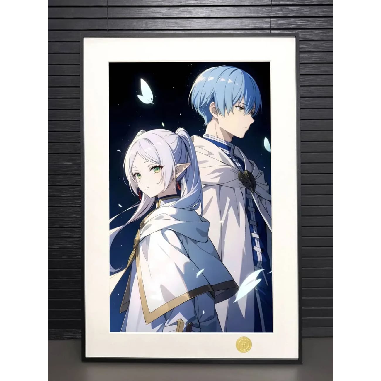 H-TWO Studio - Frieren & Himmel Poster Frame