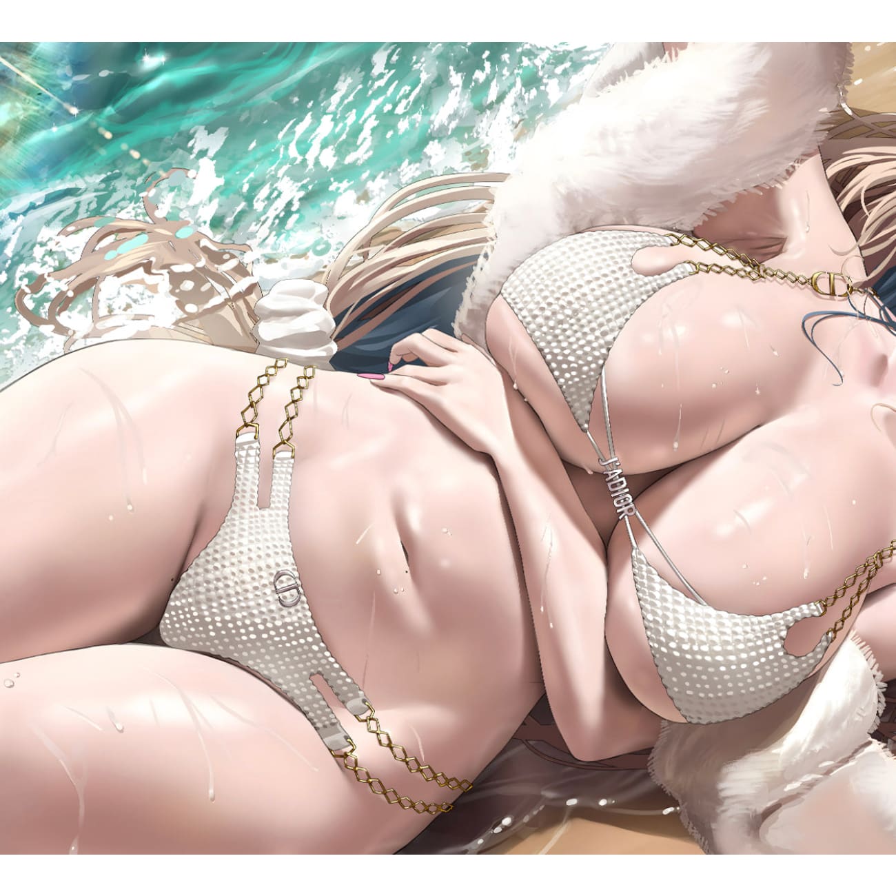 H-TWO Studio - Fuyuyama Asako Beach Poster Frame