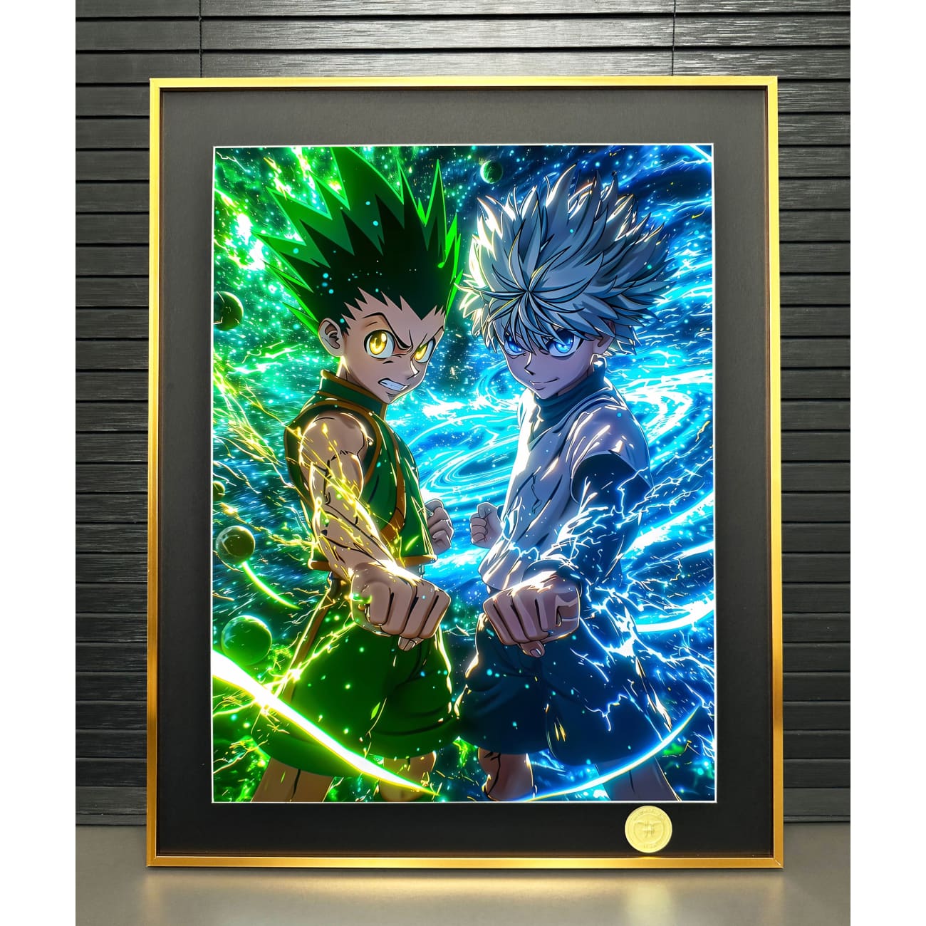 H-TWO Studio - Gon Freecss & Killua Zoldyck Poster Frame
