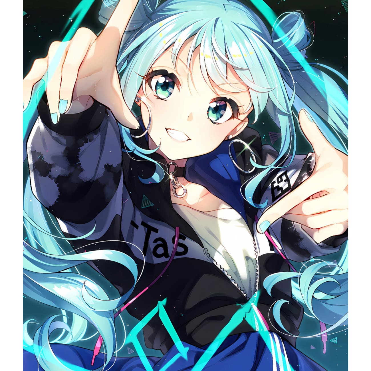H-TWO Studio - Hatsune Miku Poster Frame