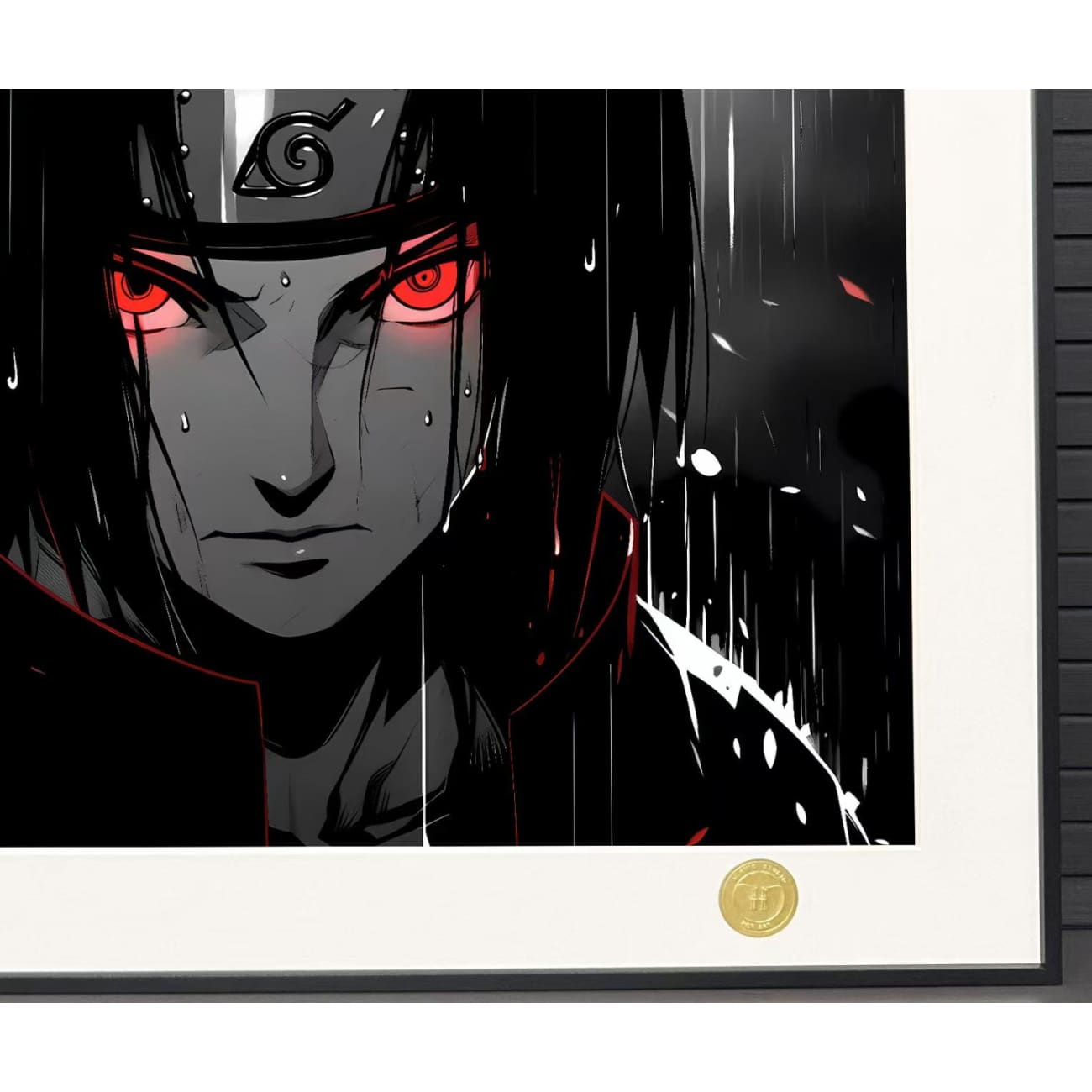 H-TWO Studio - Itachi Uchiha Poster Frame