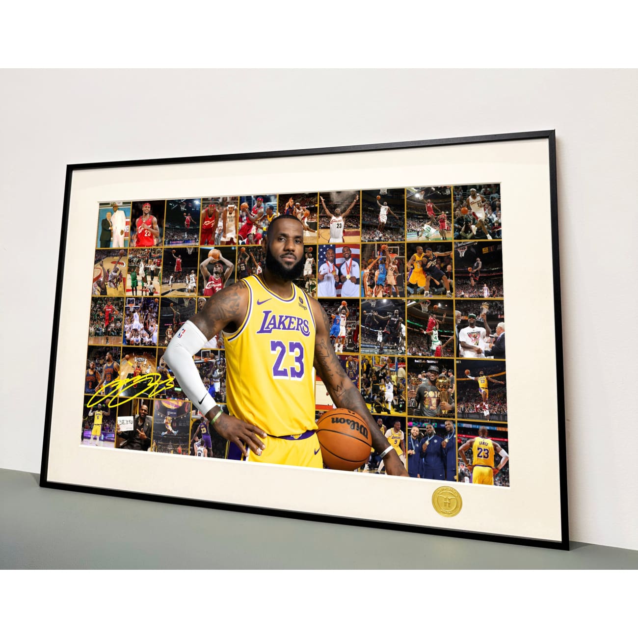 H-TWO Studio - LeBron James Poster Frame