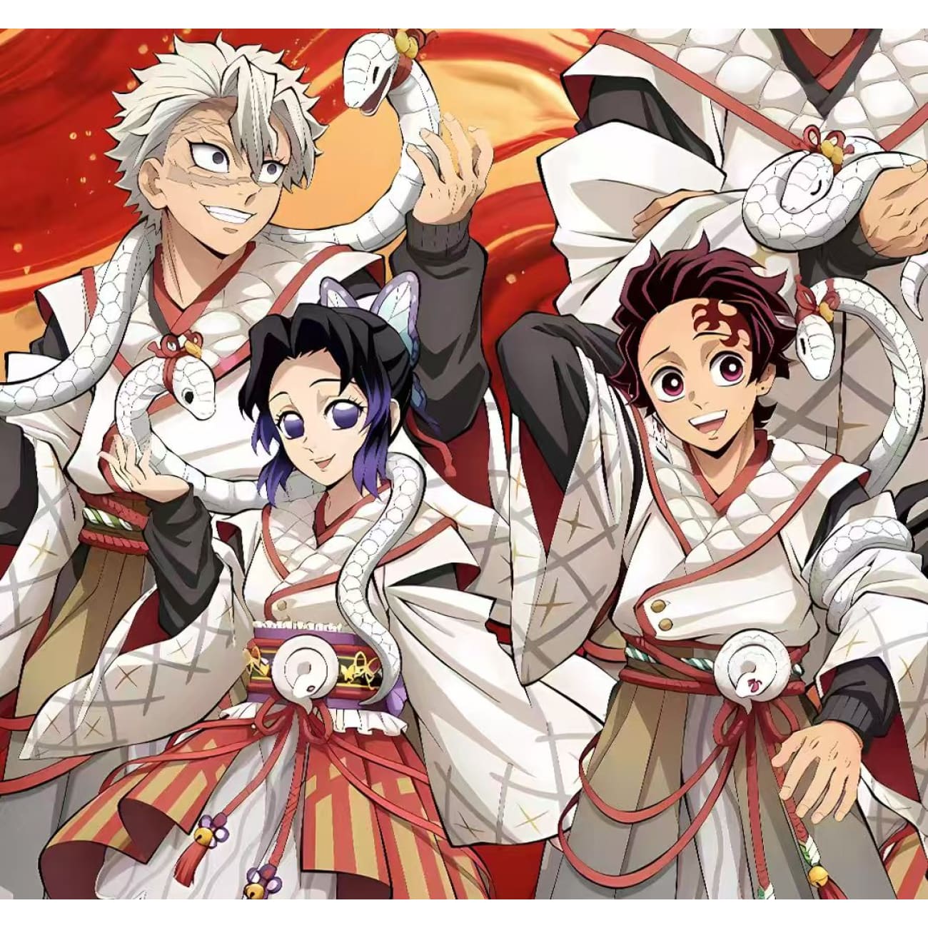 H-TWO Studio - Snake Year Celebration Poster Frame