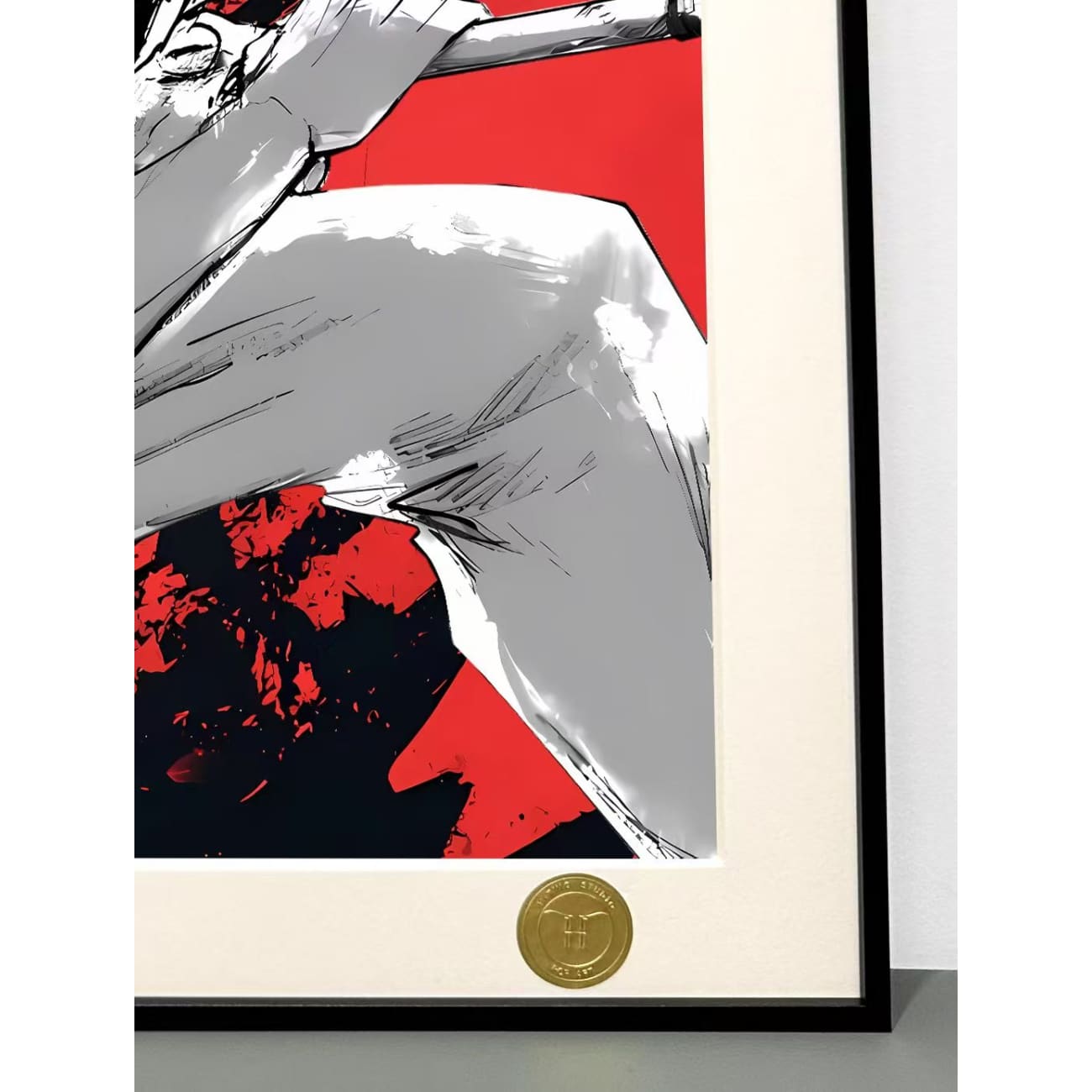H-TWO Studio - Toji Fushiguro Poster Frame