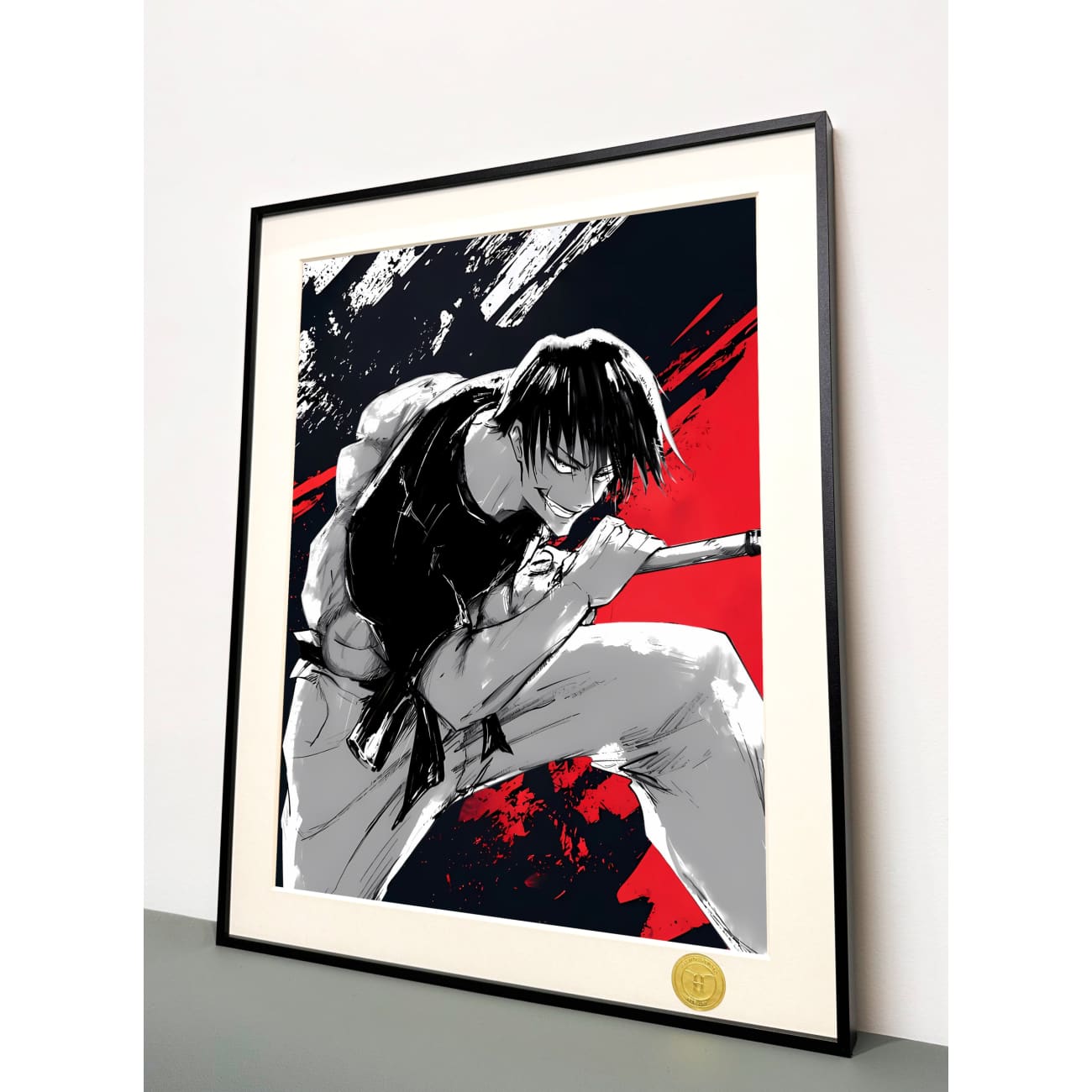 H-TWO Studio - Toji Fushiguro Poster Frame