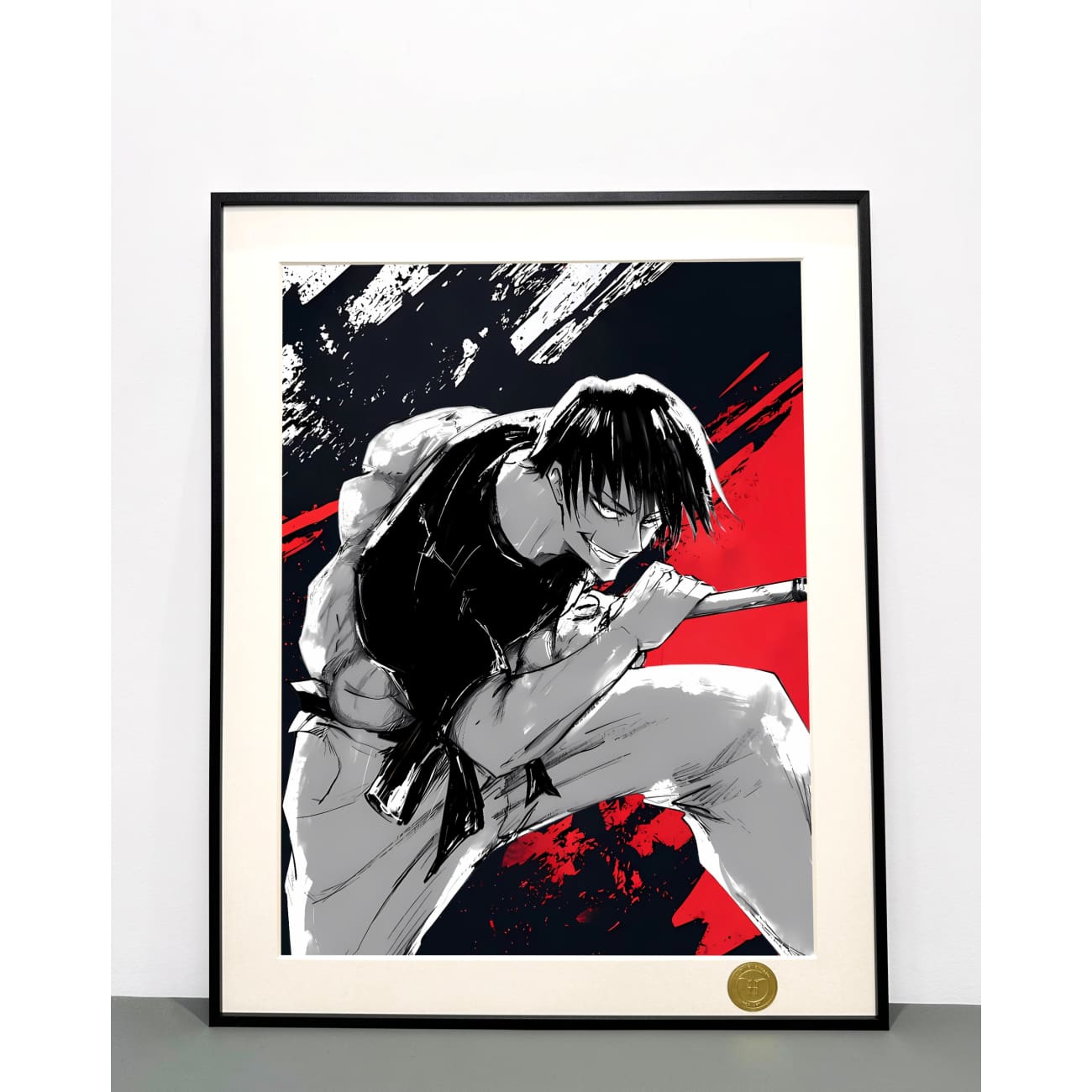 H-TWO Studio - Toji Fushiguro Poster Frame