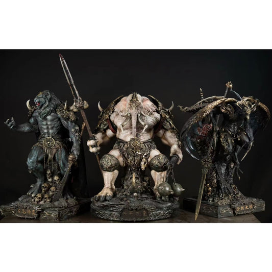 Hades Studio - Azone Lion / Yellow Teeth Old Elephant / Golden Winged Great Peng
